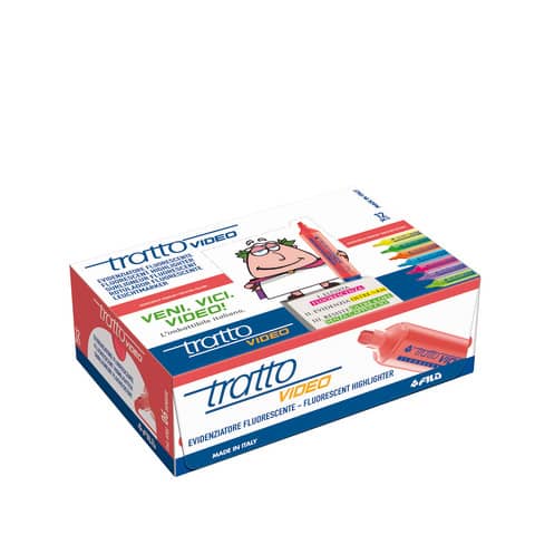 Evidenziatore TRATTO Video 1-5 mm sunrise F830206